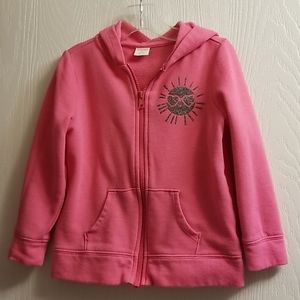 Girls zip front hoodie/jacket